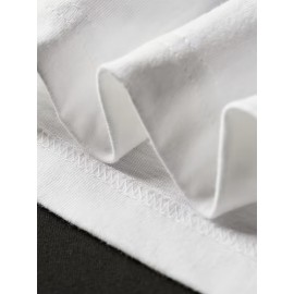 Flower & Letter Print Tank Top, Sleeveless Crew Neck Tank Top, Casual Every Day Tops, Women's Clothing